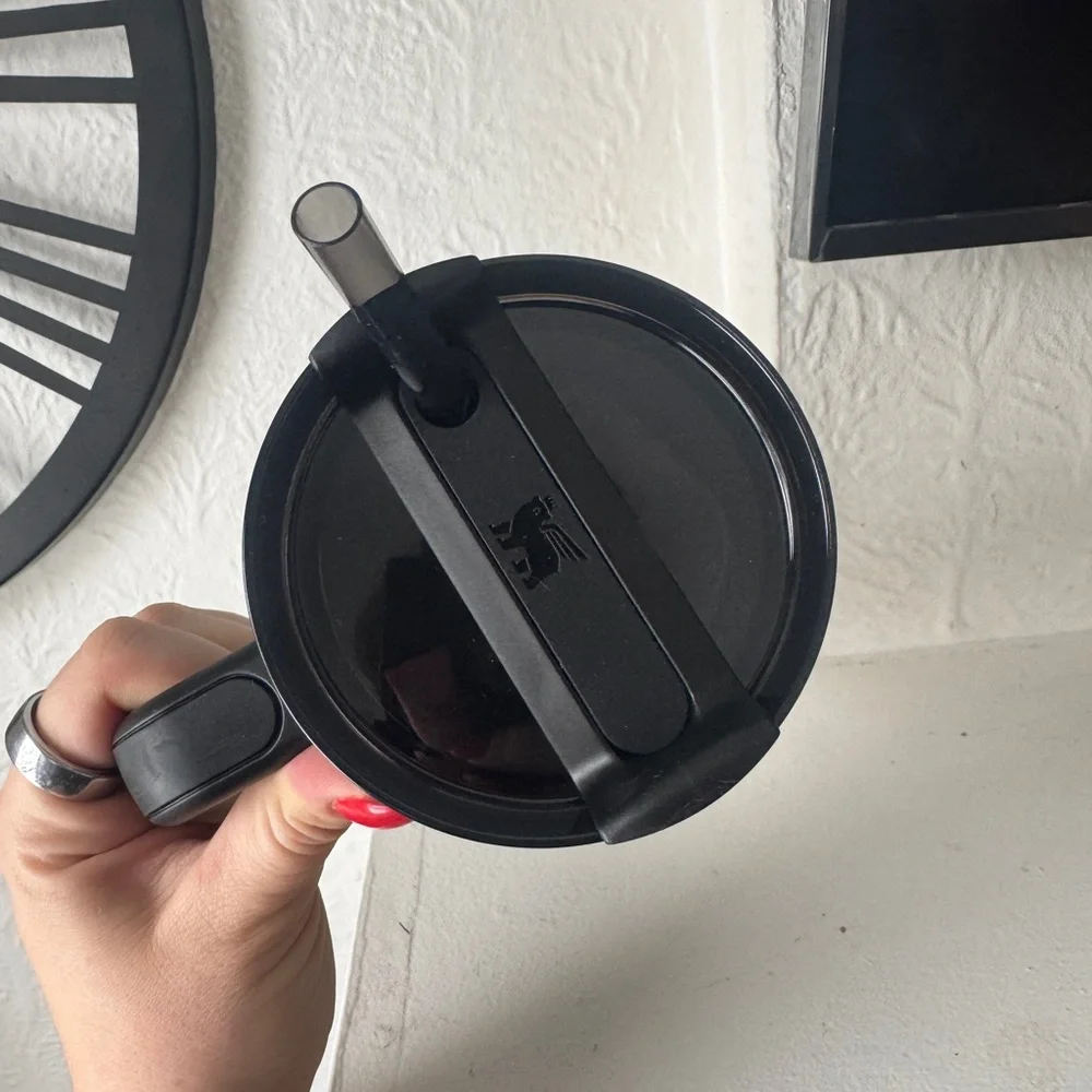 Stanley Matte Black Tumbler with Accents - Picture 3 of 4